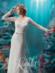 Свадебное платье Эдуарда. Силуэт А-силуэт, Рыбка. Цвет Белый / Молочный. Вид 1