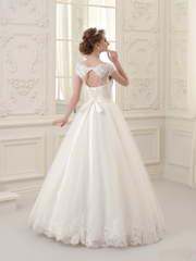 Свадебное платье 1037 ММ. Силуэт Пышное, А-силуэт. Цвет Белый / Молочный. Вид 2