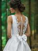 Свадебное платье Флер 3. Силуэт А-силуэт. Цвет Белый / Молочный. Вид 2
