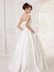 Свадебное платье Астория. Силуэт А-силуэт. Цвет Белый / Молочный. Вид 2