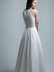 Свадебное платье Акилина. Силуэт А-силуэт. Цвет Белый / Молочный. Вид 2