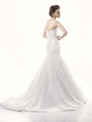 Свадебное платье Dartmouth. Силуэт А-силуэт, Рыбка. Цвет Белый / Молочный. Вид 2