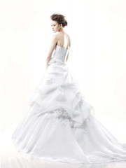 Свадебное платье Dalton. Силуэт Пышное, А-силуэт. Цвет Белый / Молочный. Вид 2