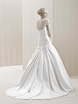 Свадебное платье Ende. Силуэт А-силуэт. Цвет Белый / Молочный. Вид 2