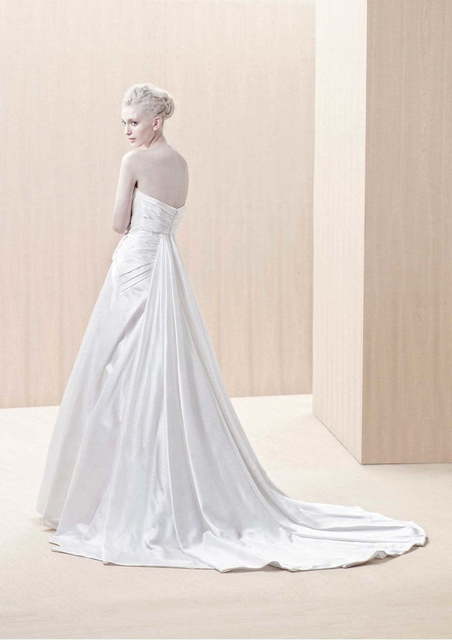 Свадебное платье Ellamar. Силуэт А-силуэт. Цвет Белый / Молочный. Вид 2