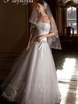 Свадебное платье Габриэлла. Силуэт А-силуэт. Цвет Белый / Молочный. Вид 4