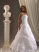 Свадебное платье Beatriche. Силуэт А-силуэт. Цвет Белый / Молочный. Вид 1
