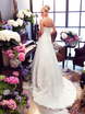 Свадебное платье Chantilly 10. Силуэт А-силуэт. Цвет Белый / Молочный. Вид 2