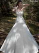 Свадебное платье Долина. Силуэт Пышное, А-силуэт. Цвет Белый / Молочный. Вид 1