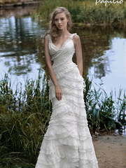 Свадебное платье Открытие. Силуэт А-силуэт, Рыбка. Цвет Белый / Молочный. Вид 1