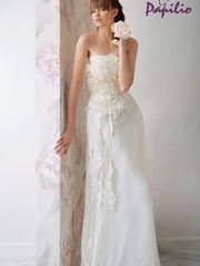 Свадебное платье Охима. Силуэт А-силуэт, Прямое. Цвет Белый / Молочный. Вид 1