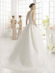 Свадебное платье Miami. Силуэт Пышное, А-силуэт. Цвет Белый / Молочный. Вид 2