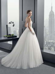 Свадебное платье Rama. Силуэт Пышное, А-силуэт. Цвет Белый / Молочный. Вид 2