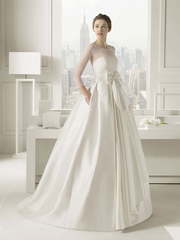 Свадебное платье Segovia. Силуэт Пышное, А-силуэт. Цвет Белый / Молочный, Айвори / Капучино. Вид 1