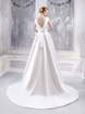 Свадебное платье 1609. Силуэт А-силуэт. Цвет Белый / Молочный. Вид 2