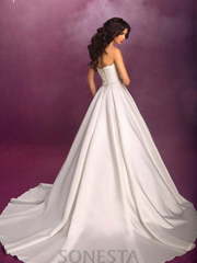 Свадебное платье Грейси. Силуэт А-силуэт. Цвет Белый / Молочный. Вид 2