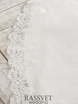 Свадебное платье Розетта. Силуэт Пышное, А-силуэт. Цвет Белый / Молочный. Вид 6
