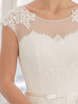 Свадебное платье Линда 1. Силуэт Пышное, А-силуэт. Цвет Белый / Молочный, Айвори / Капучино. Вид 3