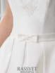 Свадебное платье Леона. Силуэт А-силуэт. Цвет Белый / Молочный. Вид 5