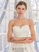 Свадебное платье Мария 2. Силуэт А-силуэт. Цвет Белый / Молочный. Вид 3