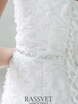 Свадебное платье Грация. Силуэт А-силуэт, Рыбка. Цвет Белый / Молочный. Вид 7