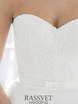 Свадебное платье Карина. Силуэт А-силуэт, Рыбка. Цвет Белый / Молочный. Вид 4