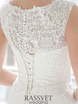 Свадебное платье Бриджит. Силуэт А-силуэт, Прямое. Цвет Белый / Молочный. Вид 7