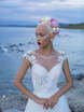 Свадебное платье Chic Lilac. Силуэт А-силуэт. Цвет Белый / Молочный. Вид 4