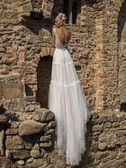 Свадебное платье Happy Hyacinth. Силуэт А-силуэт. Цвет Белый / Молочный. Вид 2