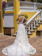 Свадебное платье Headstrong Begonia. Силуэт А-силуэт, Прямое. Цвет Белый / Молочный. Вид 2