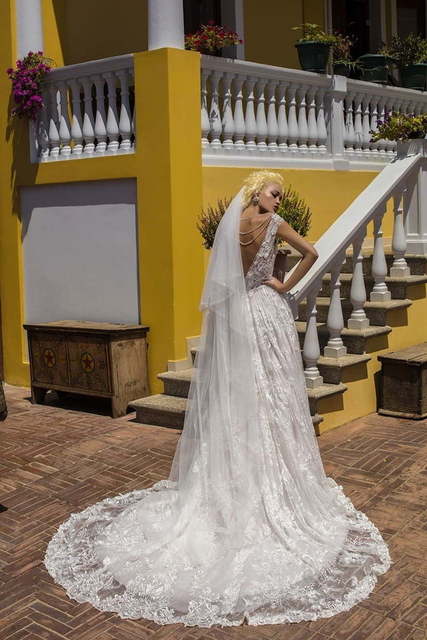 Свадебное платье Headstrong Begonia. Силуэт А-силуэт, Прямое. Цвет Белый / Молочный. Вид 3