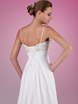 Свадебное платье 7121. Силуэт Прямое, Греческий. Цвет Белый / Молочный. Вид 3