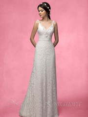 Свадебное платье Ева. Силуэт Прямое. Цвет Белый / Молочный. Вид 1