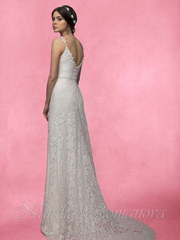 Свадебное платье Ева. Силуэт Прямое. Цвет Белый / Молочный. Вид 2