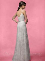 Свадебное платье Лекси. Силуэт Прямое. Цвет Белый / Молочный. Вид 2