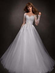 Свадебное платье Идиль. Силуэт Пышное. Цвет Белый / Молочный. Вид 1