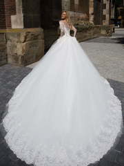 Свадебное платье Cataleya 1. Силуэт Пышное. Цвет Белый / Молочный. Вид 2