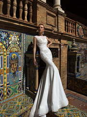 Свадебное платье Vesper. Силуэт Рыбка. Цвет Белый / Молочный. Вид 1