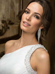 Свадебное платье Birilla. Силуэт Прямое. Цвет Белый / Молочный. Вид 2