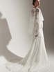 Свадебное платье Adamina. Силуэт Рыбка. Цвет Белый / Молочный. Вид 2
