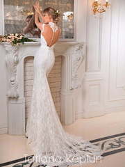 Свадебное платье Dolores. Силуэт Прямое, Рыбка. Цвет Белый / Молочный. Вид 2