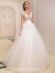 Свадебное платье Lissia. Силуэт Пышное. Цвет Белый / Молочный. Вид 1