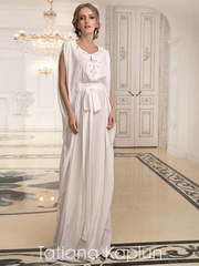 Свадебное платье Orfea. Силуэт Прямое. Цвет Белый / Молочный. Вид 1