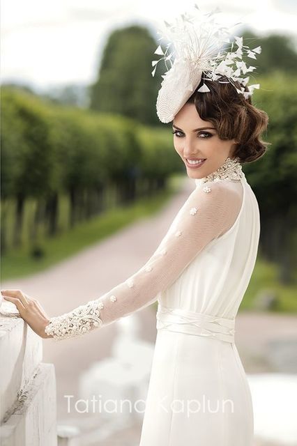 Свадебное платье Galatea. Силуэт Прямое. Цвет Белый / Молочный. Вид 2