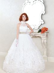 Свадебное платье Лайма. Силуэт Пышное. Цвет Белый / Молочный. Вид 1