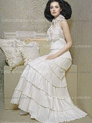 Свадебное платье Камея. Силуэт Прямое. Цвет Белый / Молочный, Айвори / Капучино. Вид 1