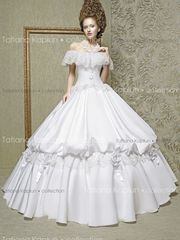 Свадебное платье Каролина. Силуэт Пышное. Цвет Белый / Молочный. Вид 1