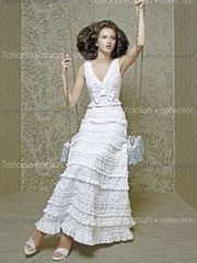 Свадебное платье Ульяна. Силуэт Прямое. Цвет Белый / Молочный. Вид 1