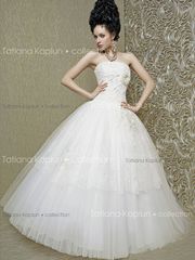 Свадебное платье Элоиз. Силуэт Пышное. Цвет Белый / Молочный. Вид 1