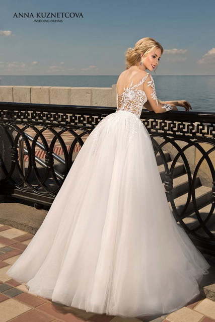 Свадебное платье Дороти. Силуэт Пышное. Цвет Белый / Молочный. Вид 2